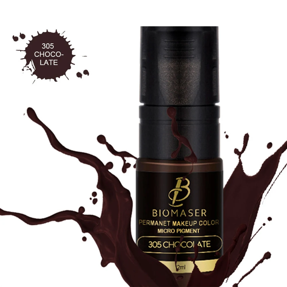 BIOMASER Перманентный корректор микро макияж пигментные чернила для татуажа бровей