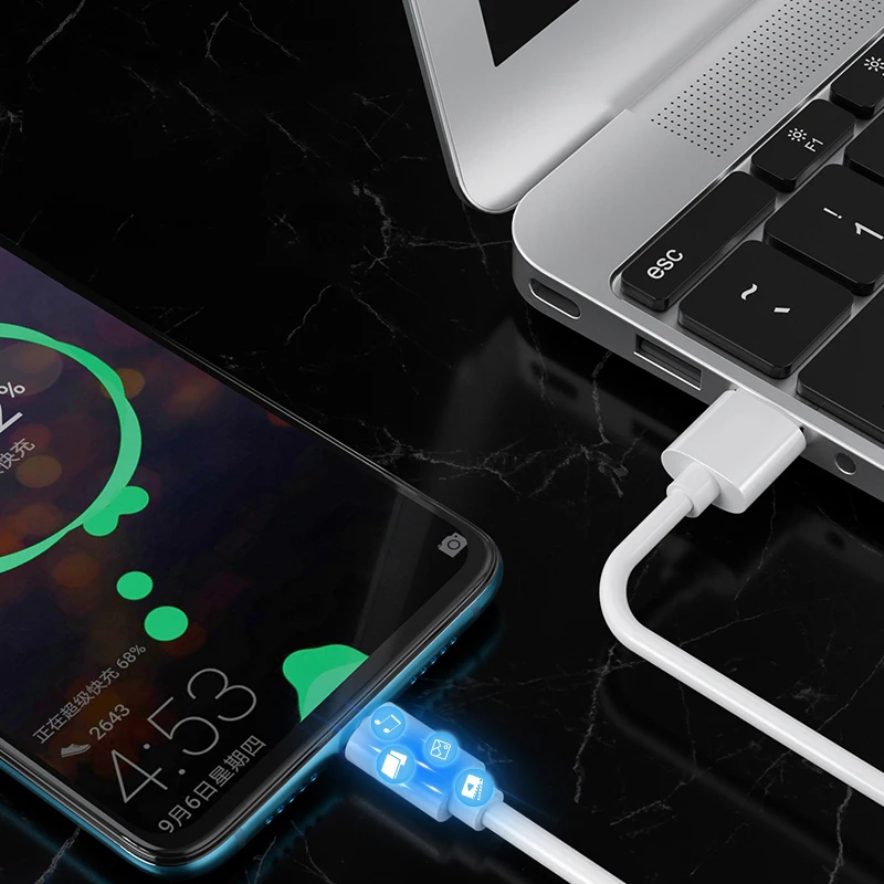 5А супер быстрая зарядка ПВХ Тип c USB кабель для передачи данных usb Быстрый huawei