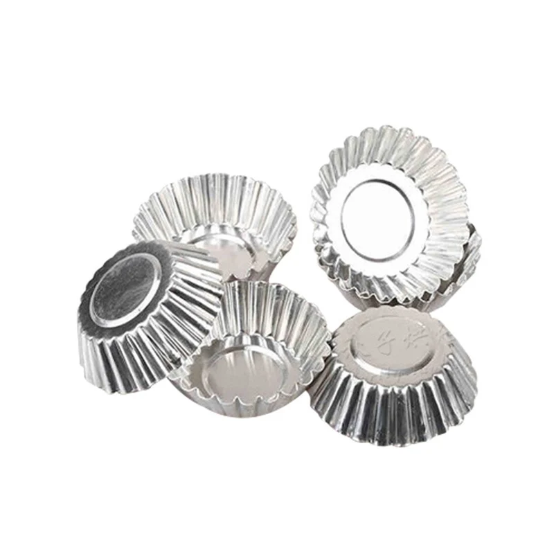 10 шт. яичных тартов торты алюминиевый сплав форма для пирога инструмент выпечки