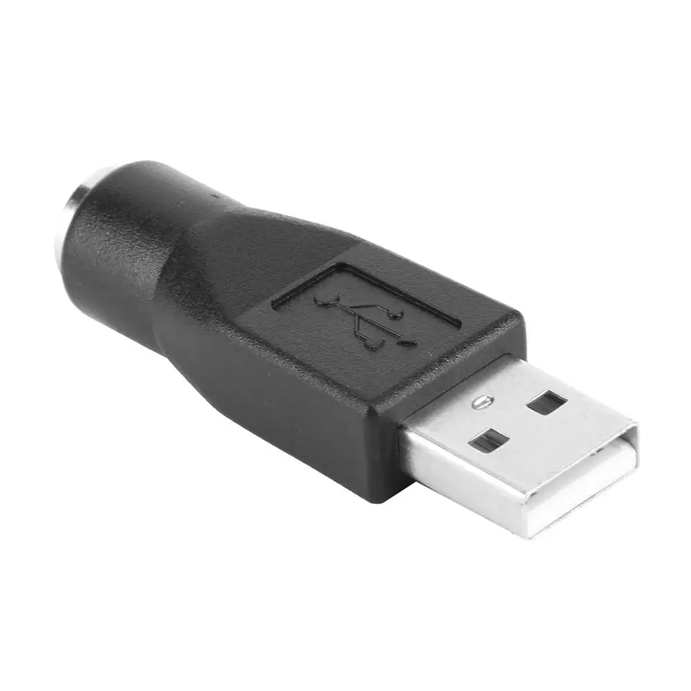 2 шт./упак. USB 0 Папа-папа для PS2 Женский Адаптеры конвертер разъема Применение ПК