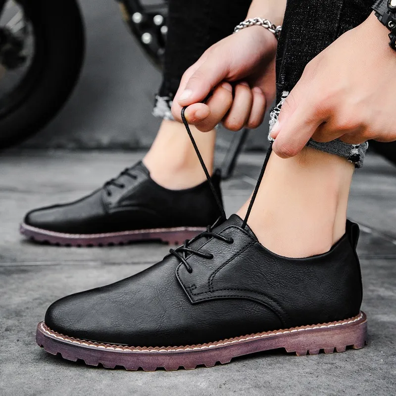 

Zapatos Casuales Para Hombre Men Sneakers Size 46 Mens Casual Shoes Hot Sale Sports Fashion Men's Leather Work For