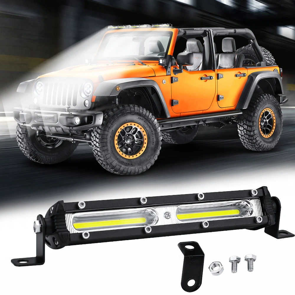 Белые рабочие огни DC 9V 30V 4000LM супер яркие сменные аксессуары|Световая