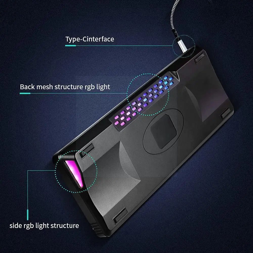 

Клавиатура TM680 LK67 Беспроводная Механическая с RGB-подсветкой, 3 режима