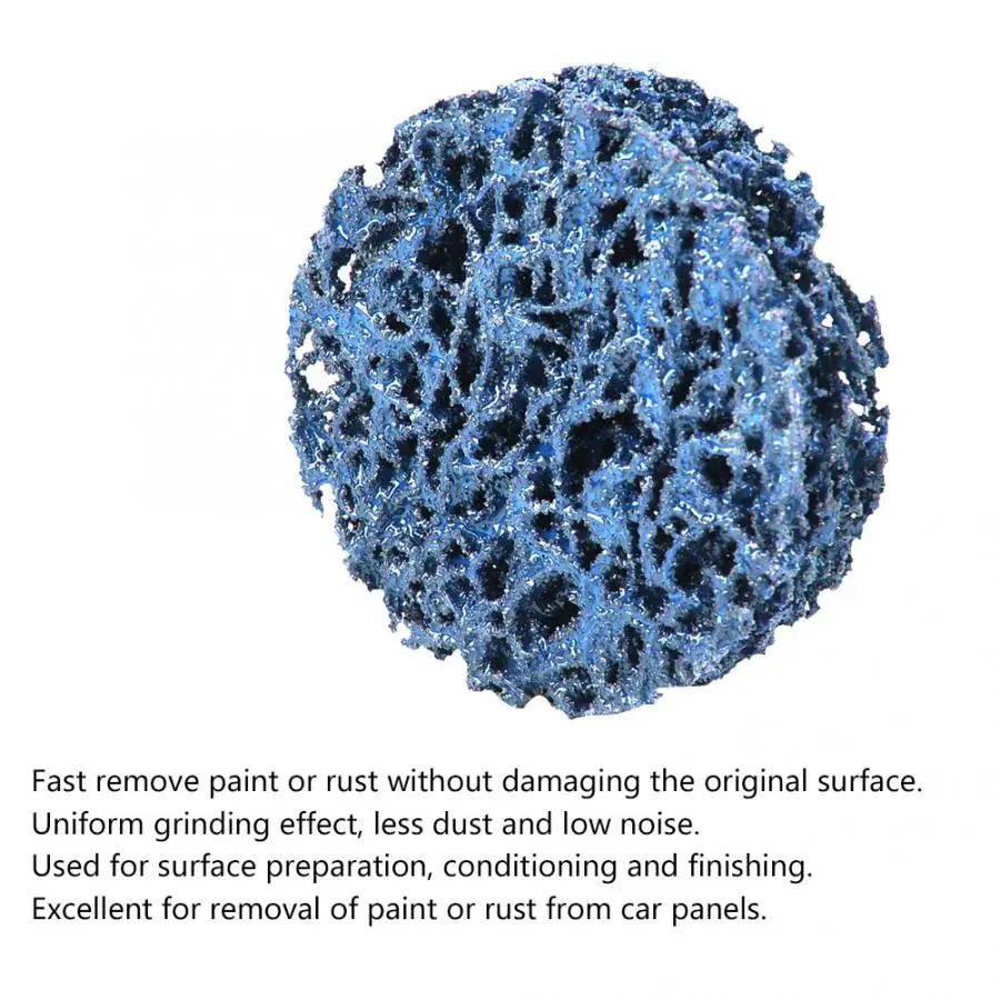 5 шт. 2 дюймовый 50 мм полиполосный диск рулонный замок шлифовальный круг Удаление