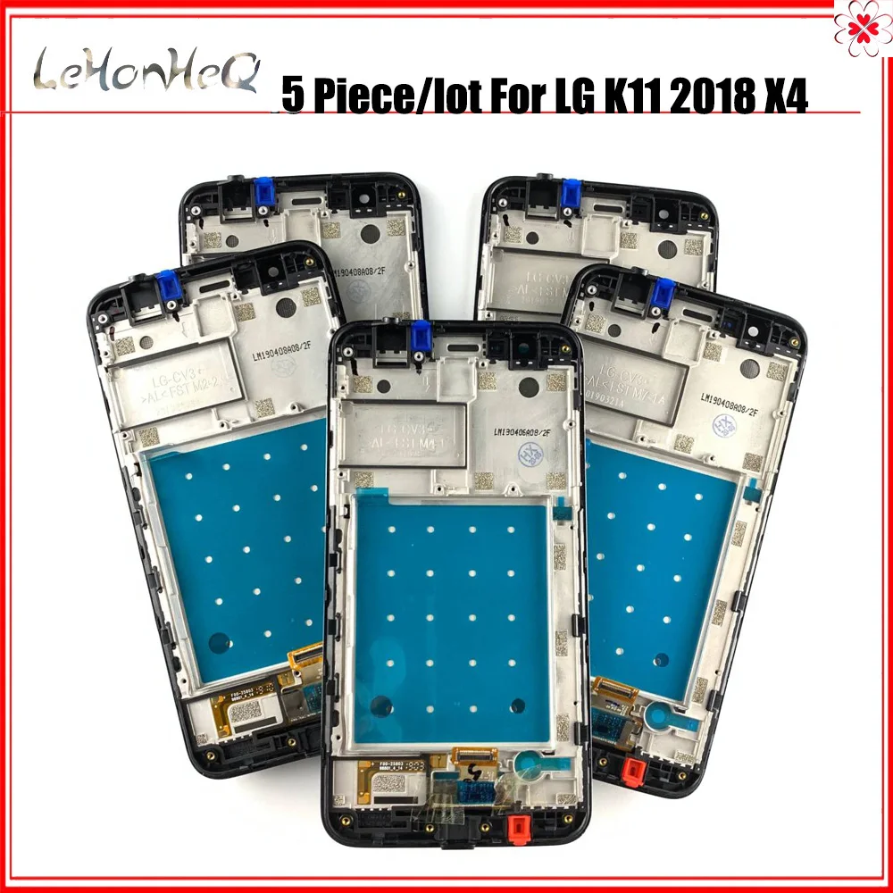 5 шт./лот ЖК дисплей 1280*720 для LG K11 Plus X4 детали замены|Экраны мобильных телефонов| |