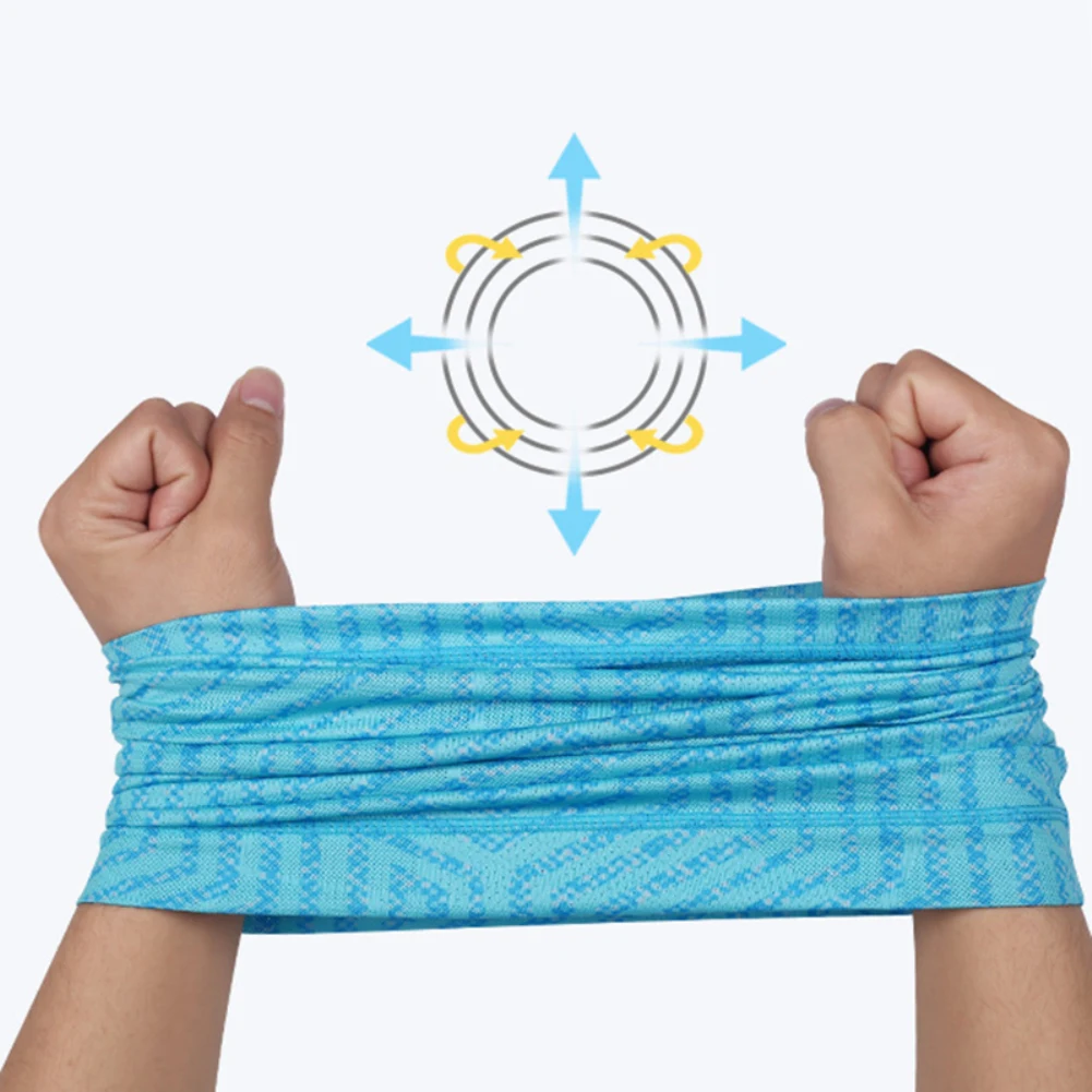 

Unisex Stylish Dust Proof Anti Droplet Face Cover Headband Scarf Neck Gaiter