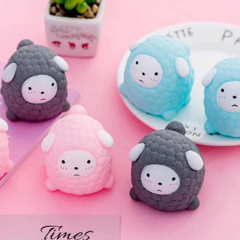 

P15C игрушка для снятия стресса с маленькой овечкой премиум класса подарки на день рождения сувениры для вечеринки для мальчиков и девочек Иг...