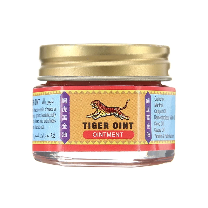 1 шт. тигровый красный массаж с бальзамом рельефная мышца боль успокаивающий