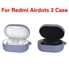 Цветной мягкий чехол для Xiaomi Redmi AirDots 3 TWS беспроводные Bluetooth 5,2 защитный чехол для наушников Redmi Airdots 3 чехол для гарнитуры