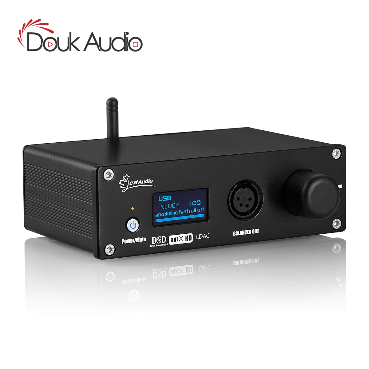 

Douk Audio CSR8675 Bluetooth 5,0 приемник XMOS XU208 USB DAC S/PDIF коаксиальный/оптический/IIS цифро-аналоговый преобразователь APTX-HD