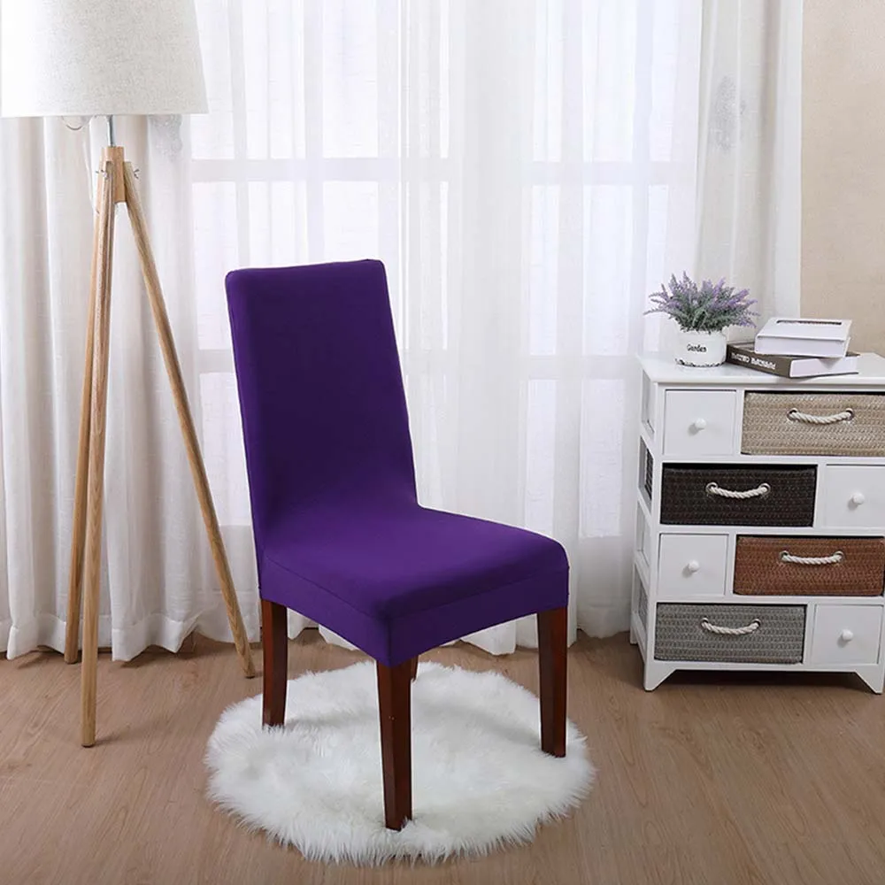 Спандекс Чехол для стула Эластичный чехол обеденного сиденья банкета свадьбы