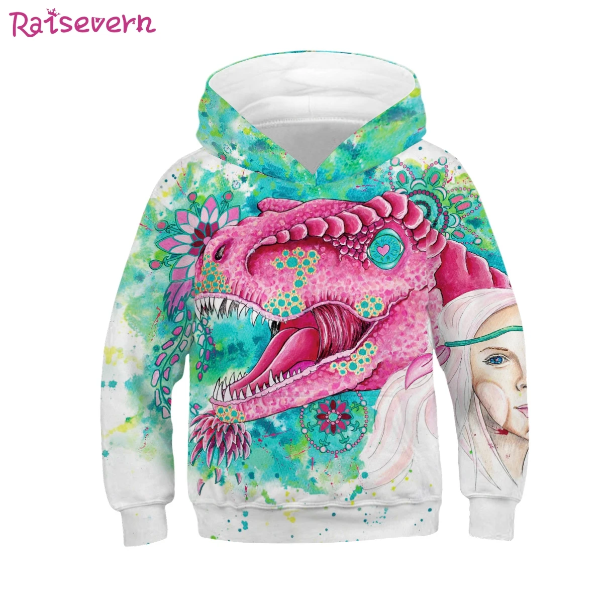 Детские толстовки с капюшоном 3D принтом аниме райзерн пальто в стиле унисекс