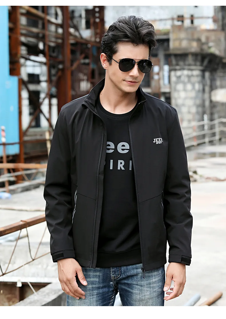 Куртка мужская для самообороны модная Защитная накидка с защитой от порезов