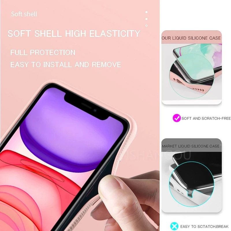 luxury liquid soft silicone candy colors phone case for xiaomi poco x3 nfc pro m3 f2 x2 m2 f3 shockproof protection back cover free global shipping