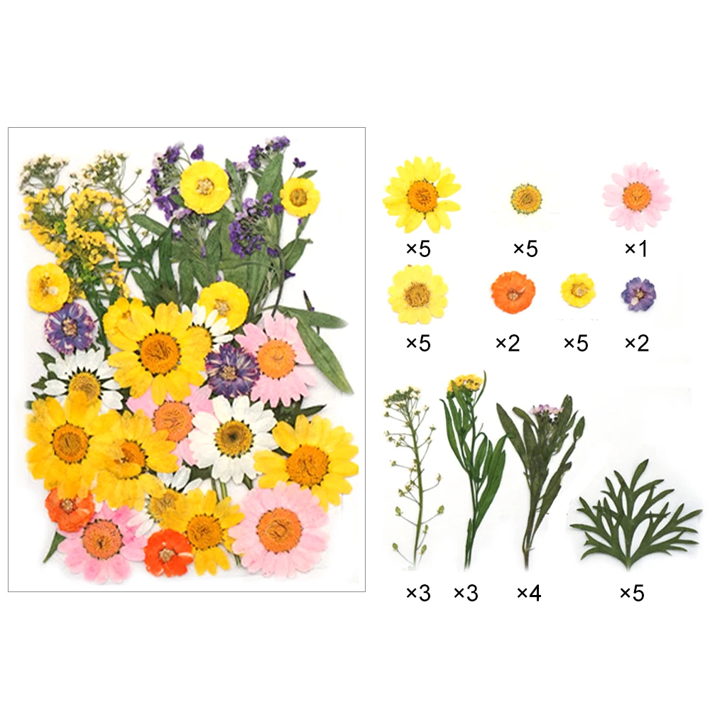 DIY Dried Flowers Resin Mold Fillings UV Expoxy Flower for Nail Art Pressed Home Decor Handicraft Flo | Дом и сад