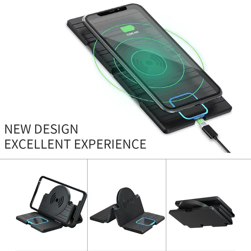 Vehemo 15 Вт Зарядное устройство для телефона зарядное регулируемый нескользящий