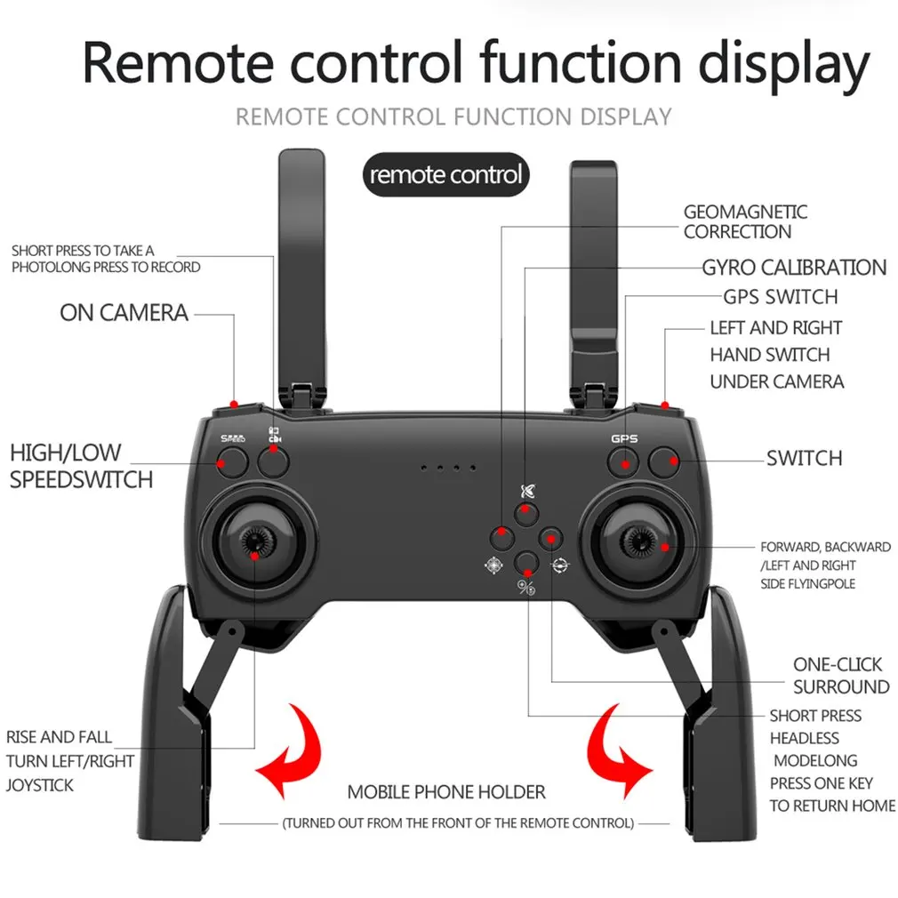 Квадрокоптер CS003 с двойной камерой 4K |