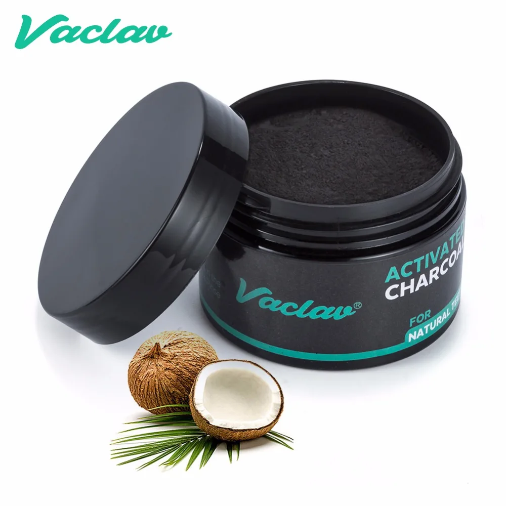 

Vaclav 30g Tooth Whitening Powder Activated Coconut Charcoal Natural Teeth Whitening Charcoal Powder Tartar Stain Removal