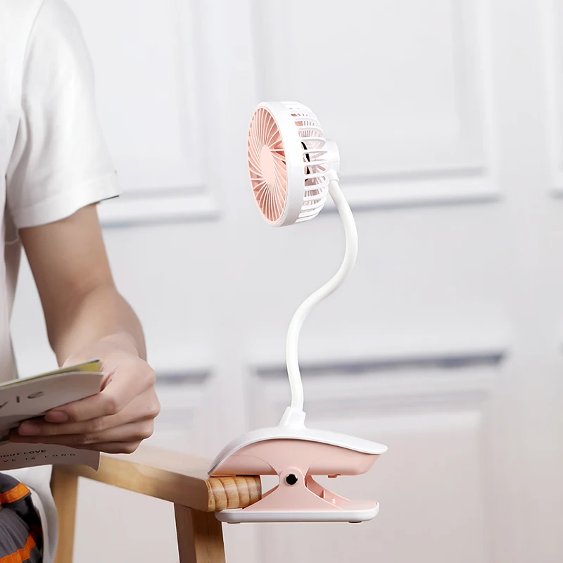 

Portable USB Fan flexible with LED light Speed Adjustable Cooler Mini Fan Handy Small Desk Desktop Cooling Fan for Office