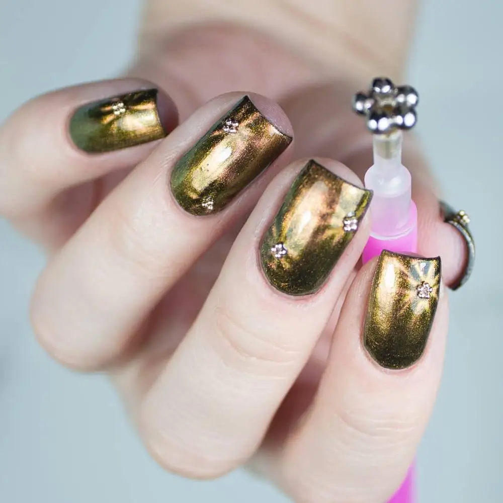 Магнитная палочка для ногтей Экстра толстый магнит приспособления кошачьего глаза Гель лак магнитная ручка