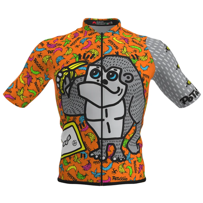 

Slopline Men Cycling Breathable Lihgtweight Jersey Short Sleeve Bike Shirt Sportswear MTB Clothing Mallot Ciclismo Hombre Verano