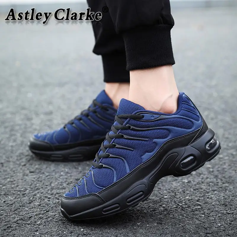 Кроссовки мужские сетчатые с воздушной подушкой Дышащие Беговые сникерсы Lack Up