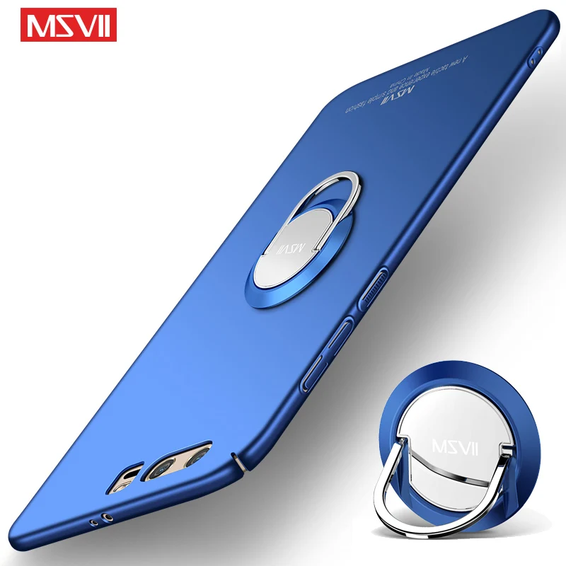 Honor 9 Lite чехол Msvii Тонкий матовый чехол для huawei Honor 9 V9 чехол Honor9 Lite чехол-держатель с кольцом для huawei Honor 9X Pro чехол s