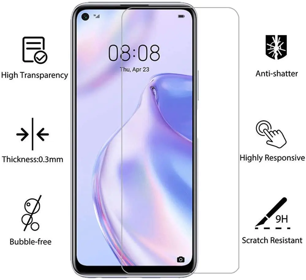 Защитное стекло для экрана Vsmart Joy 4 закаленное 9H | Мобильные телефоны и аксессуары