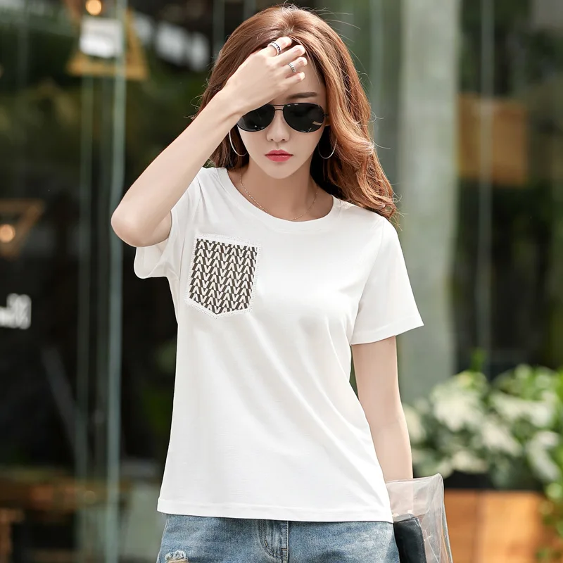 

T Shirt Women yellow Clothes 2019 Fashion Tee Top Fashion Cotton Ladies Tee Shirt