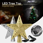 Светодиодная подсветильник ная проекционная лампа для украшения рождественской елки