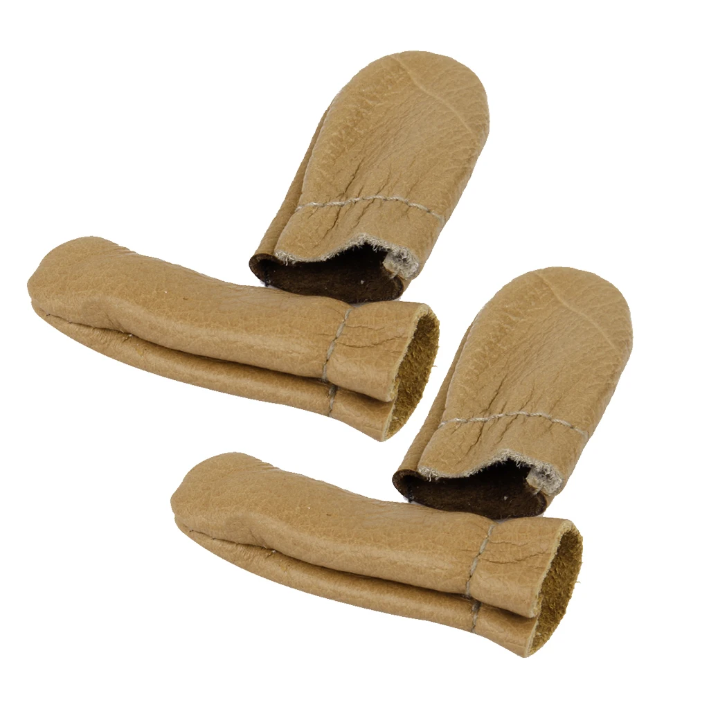 2 комплекта чехлы для защиты пальцев из коровьей кожи | Украшения и аксессуары