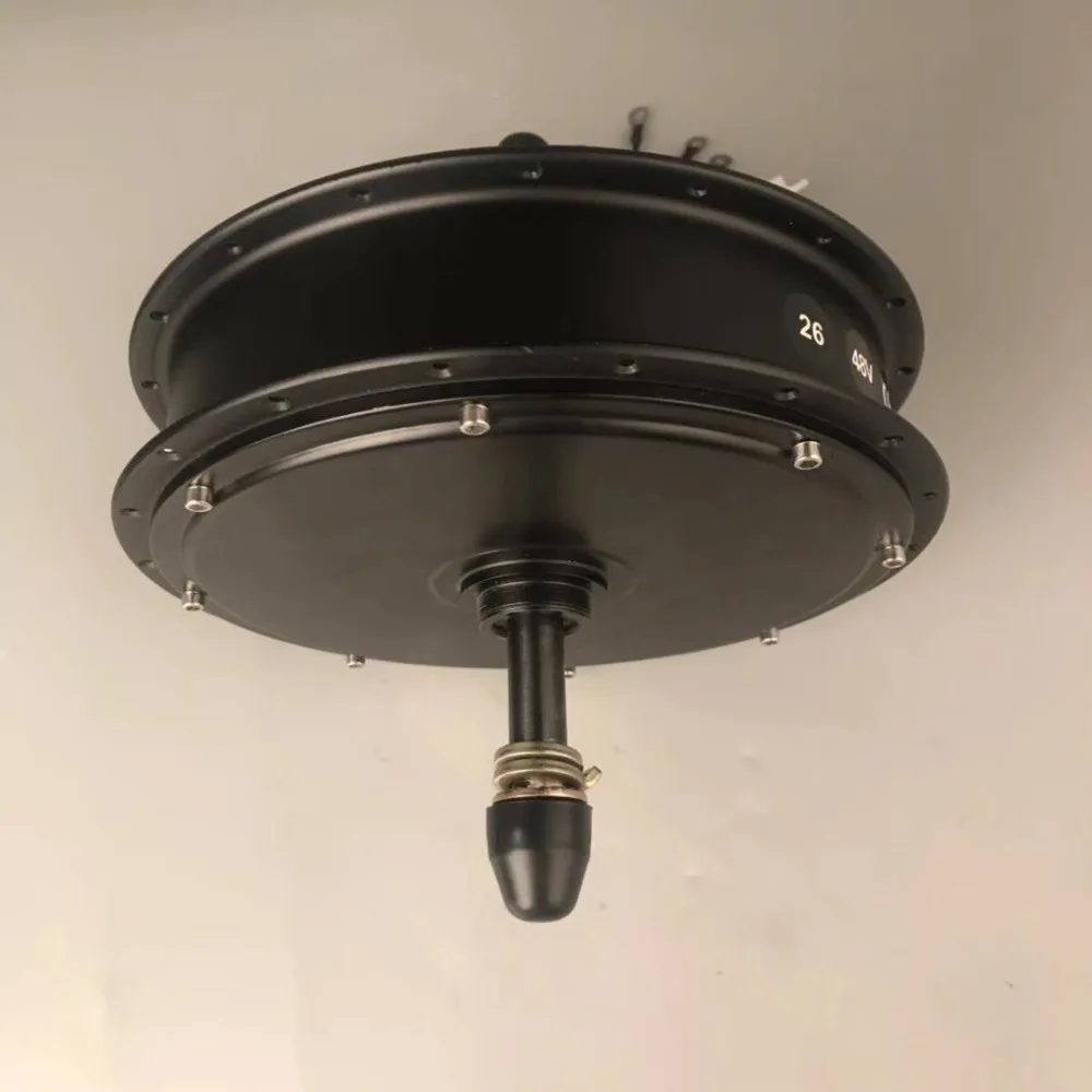 Электрический жира велосипед Мотор заднего колеса 20/26 дюйма 48V 1000W Электрический велосипед Conversion Kit снег E-велосипед мотор для центрального движения с контроллер KT