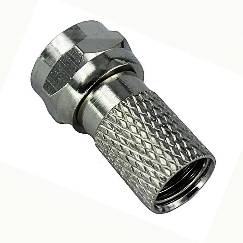 75-5 F Штекерный разъем винтового типа для RG6 спутниковой ТВ антенны коаксиального