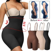shapewear for women tummy control fajas full body shaper waist trainer butt lifter mid thigh slimmer shorts