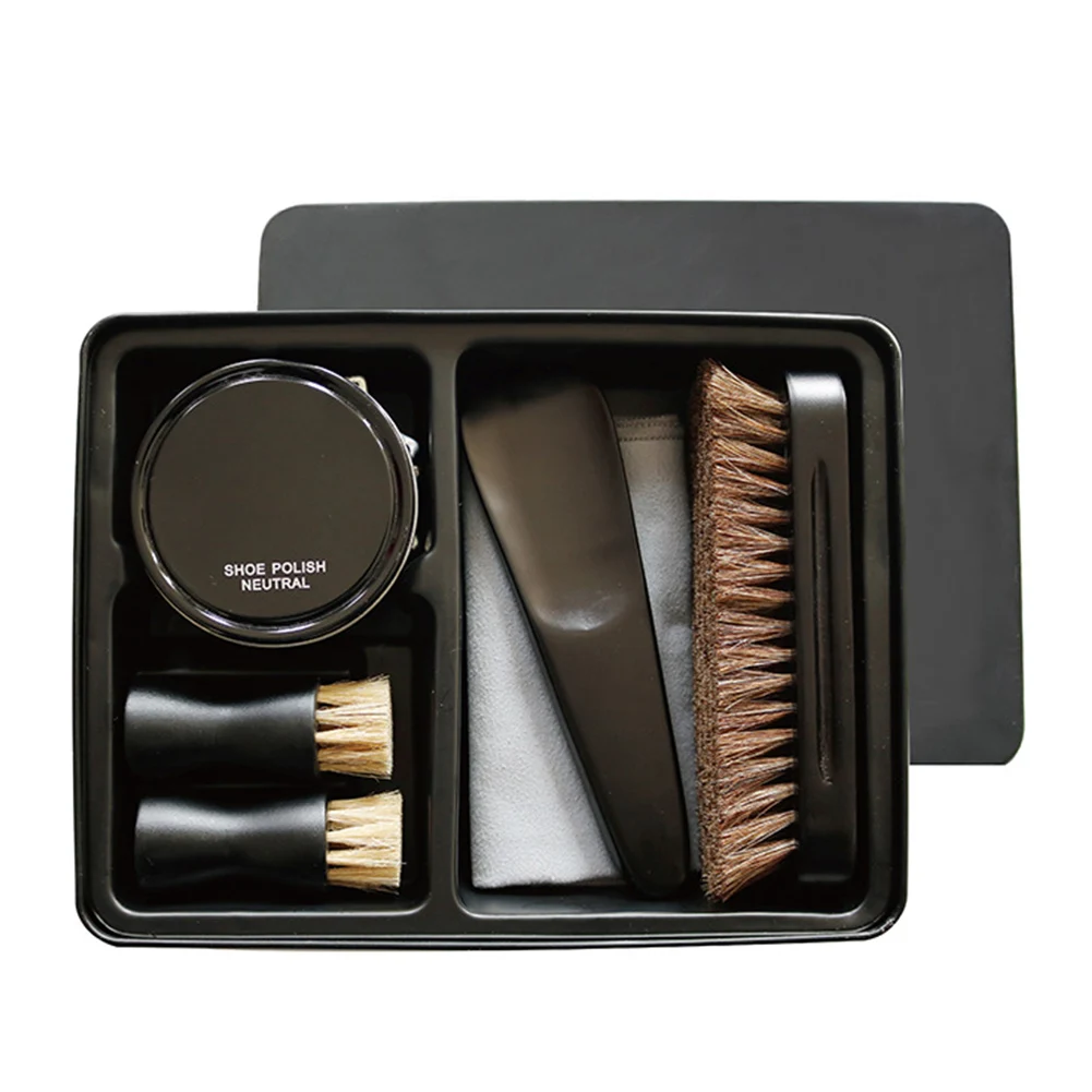 6 шт. тканевый диван уход за кожей Чистка обуви крем щетка домашнее автомобильное