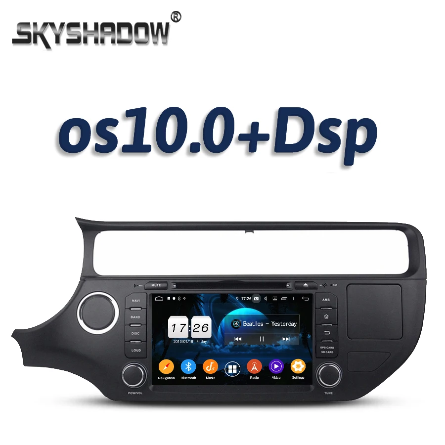 720P DSP TDA7851 IPS Android 10 2 Гб ОЗУ 16 4 ядра Bluetooth 5 0 Wifi GPS автомобильный DVD плеер RDS радио FM AM
