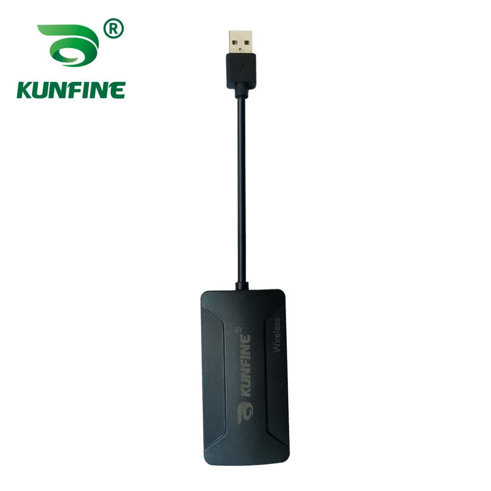 KUNFINE беспроводной провод Apple CarPlay донгл для Android автомобильное стерео устройство