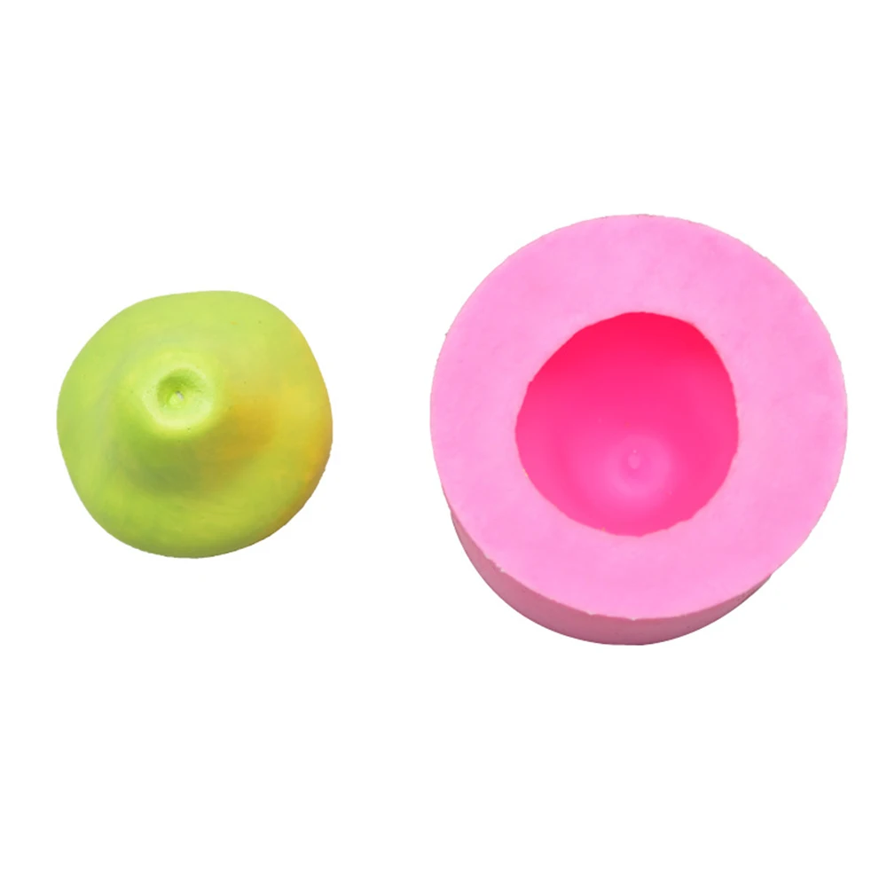 Модная 3D силиконовая форма ручной работы в форме груши гипсовая для ароматерапии