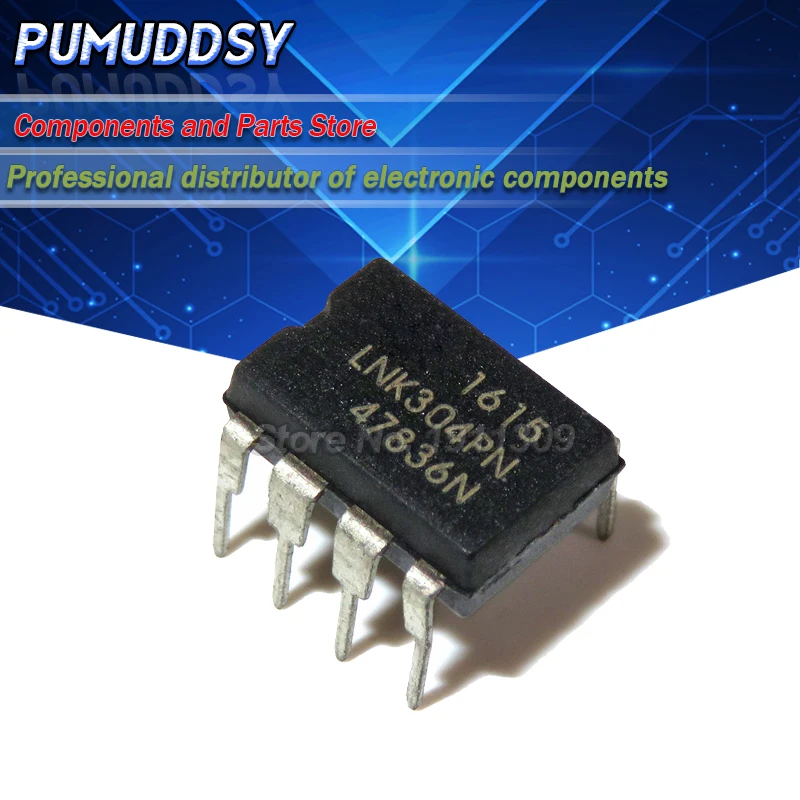 Новые и интегральные схемы LNK304PN DIP8 LNK304P DIP LNK304 10 шт. | Электронные компоненты