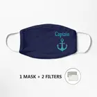 Маска с якорем, лодка, капитан, защитная Пылезащитная Антибактериальная маска для взрослых, унисекс, уход за лицом