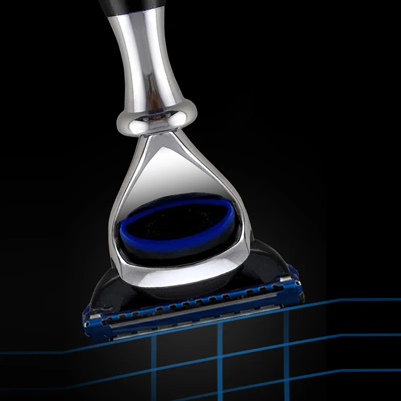 Титановая Безопасная бритва металлическая ручка бесплатная доставка