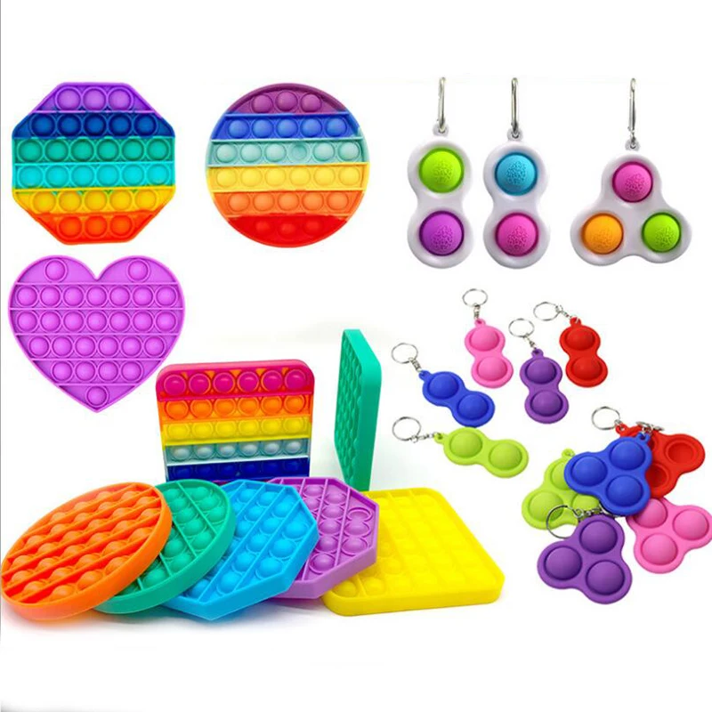 

Fidget Toys Anti Stress Set Stretchy Strings Pop It Popit Gift Pack Adults Children Squishy Sensory Antistress Relief Figet Toys