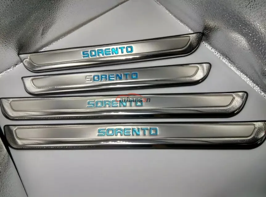 Накладка на порог из нержавеющей стали для автостайлинга Kia sorento защитные