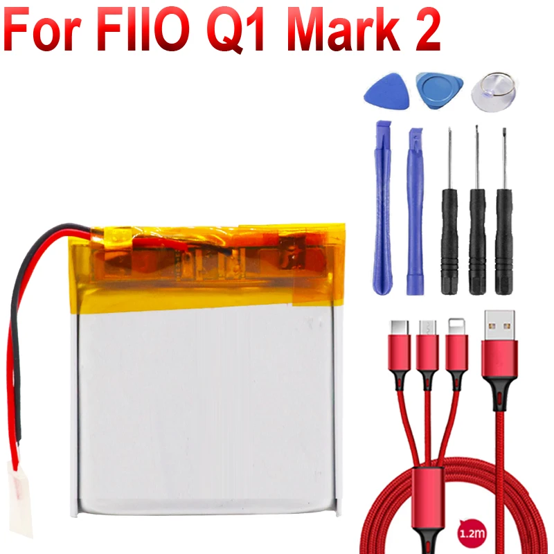 Аккумулятор для Fiio Q1 Mark II MarkII усилитель новый литий-полимерный перезаряжаемый