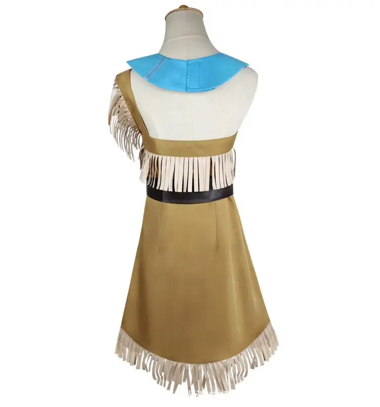 Взрослый женский костюм для косплея из аниме-фильма матоака Покахонтас платье