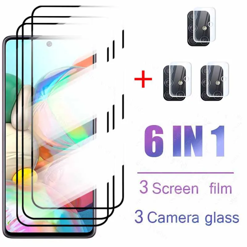

glass For samsung a51 glass camera lens protective glass For samsung galaxy a51 a71 a 51 71 a515f a715f screen protector Film
