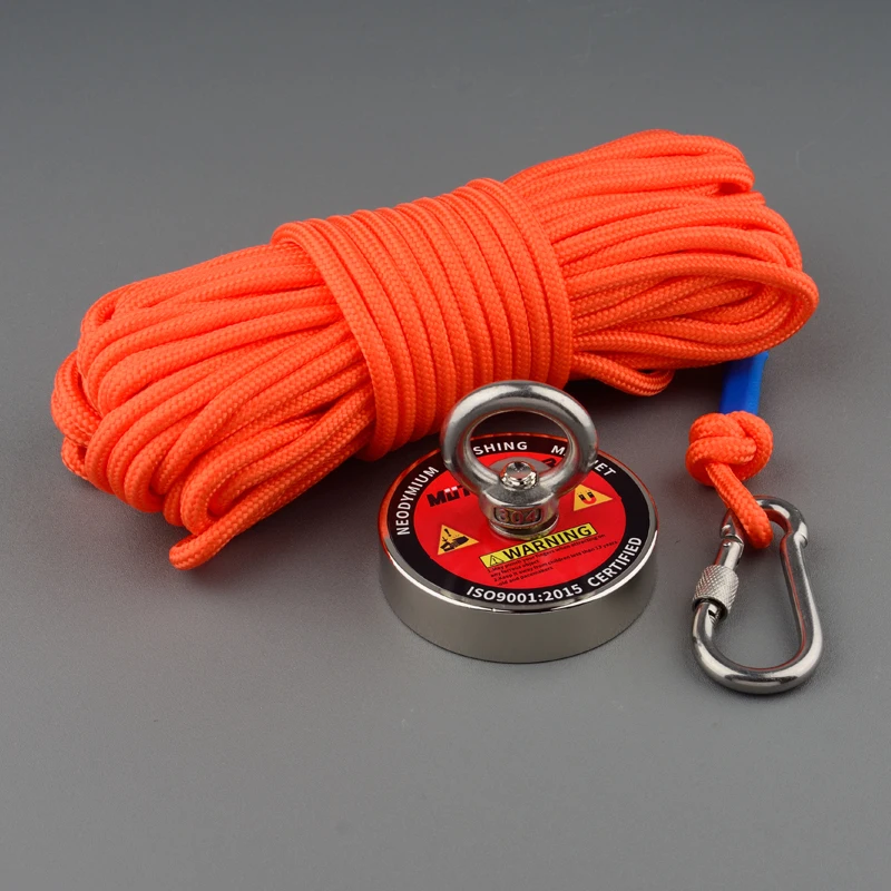 400LBS Печатный дизайн мощный N52 Неодимовый Постоянный магнит спасательные магниты