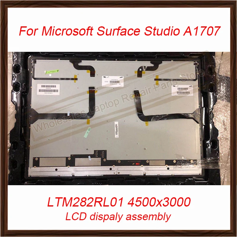 

Original LCD Touch Screen Digitizer For Microsoft Surface Studio A1707 All in One LCD dispaly assembly LTM282RL01 003 4500x3000