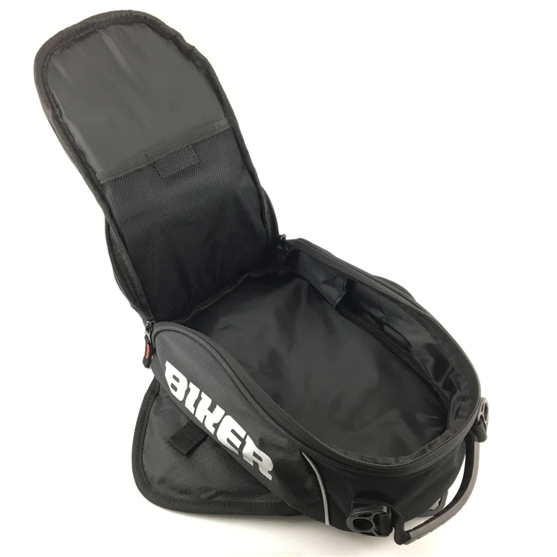 Магнитная мотоциклетная сумка на бак водонепроницаемая седло для мотоцикла одно