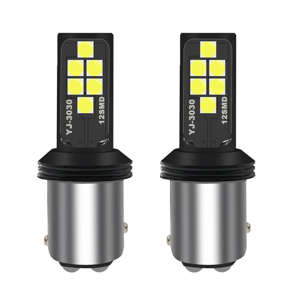 2 шт. 1157 BAY15D P21W светодиодный светильник лампы 7 5 W 1400LM автоматического поворота
